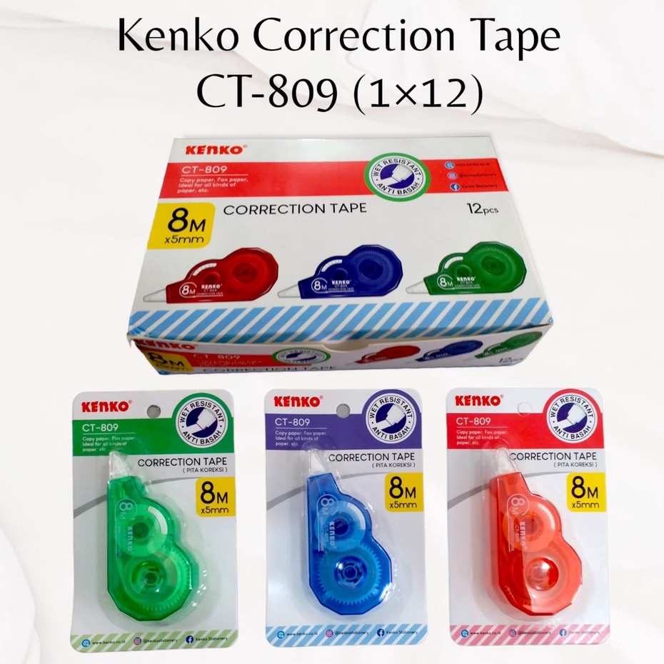 

Kenko Correction Tape/Tip-Ex Tarik