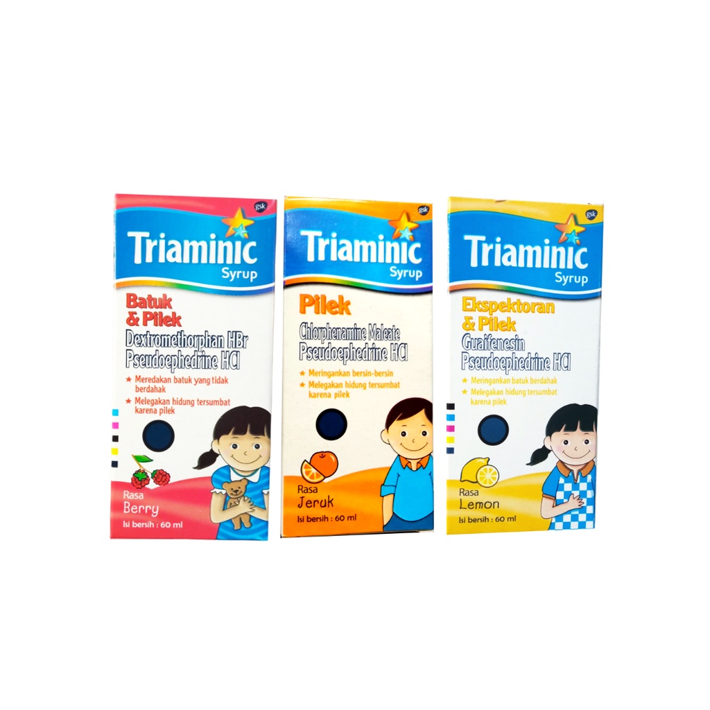 TRIAMINIC SYRUP &amp; TRIAMINIC EXPETORANT 60 ML