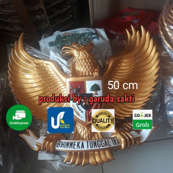 

LAMBANG BURUNG GARUDA PANCASILA FIBER GOSEND