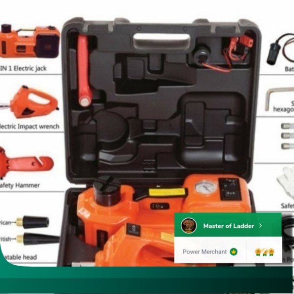 DONGKRAK ELEKTRIK / ELECTRIC CAR JACK 5 TON / DONGKRAK MOBIL