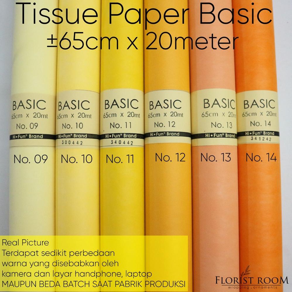 

Barang Bagus Tissue Paper Basic 65cm x 20m - Kertas Bunga - Bouquet .,..,.,,,,.,