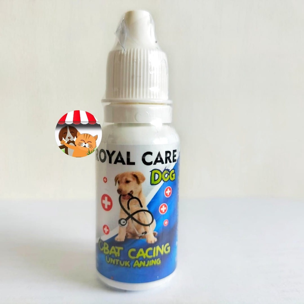 Royal Care Obat Cacing Dog 10ml - Obat Tetes Anjing Ampuh Basmi Cacing