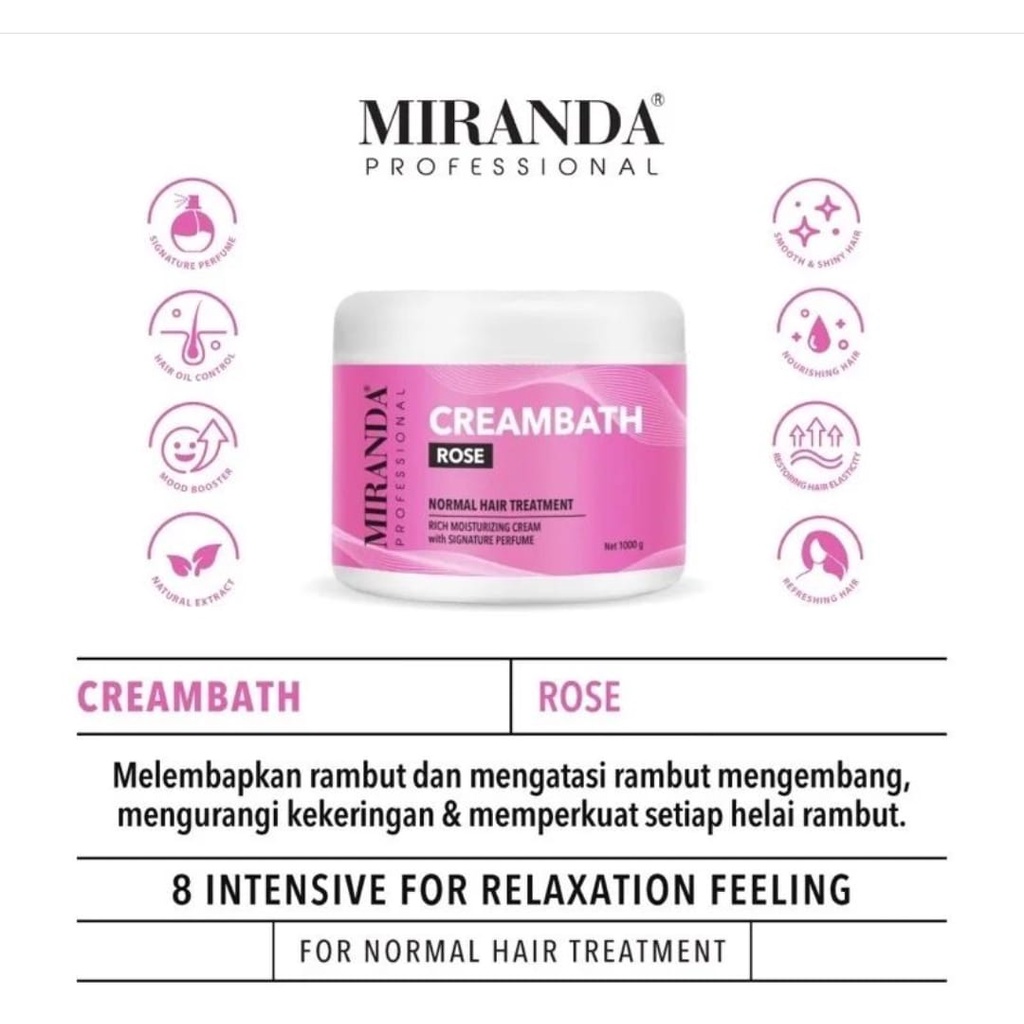 Miranda Professional Creambath 1000 ML