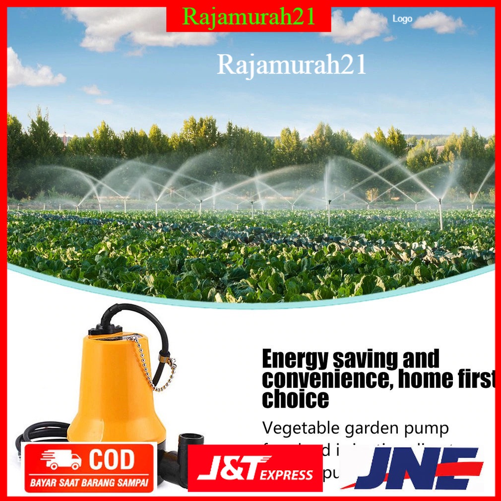 MARINEPET Pompa Air Submersible Water Bilge Pump 12V - Orange - 7RHZJ5OR