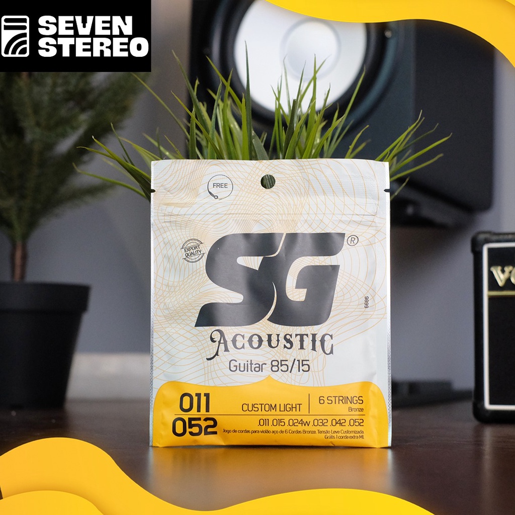 SG String 6686 Bronze Acoustic String 11-52 Senar Gitar Akustik