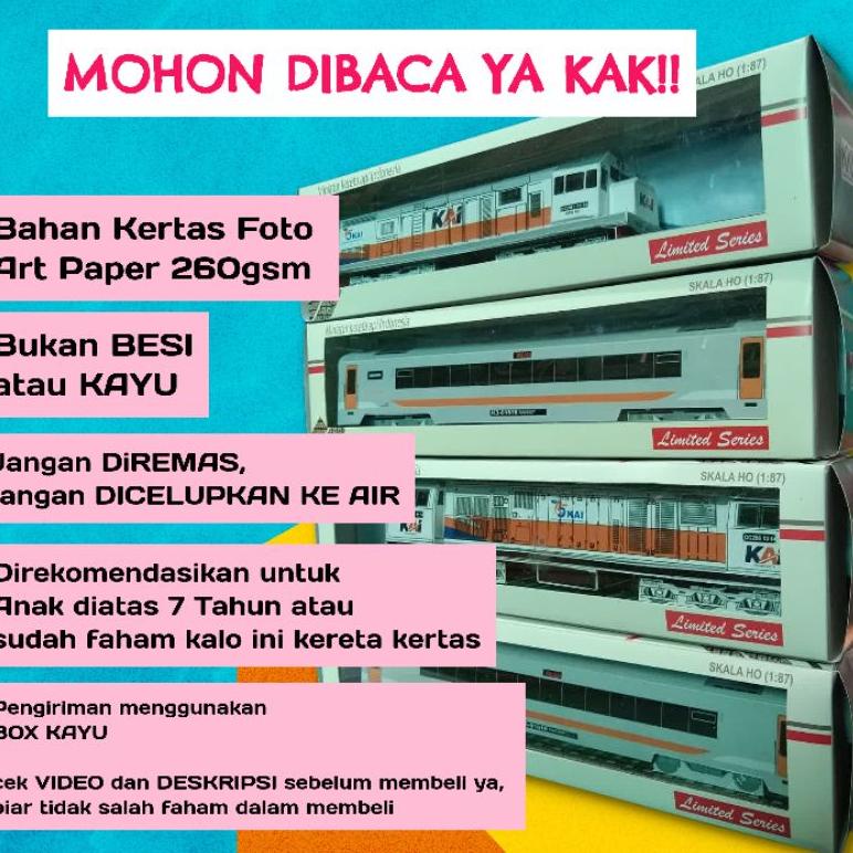 [S-X6X-➸] Lokomotif CC206 Logo Baru KAI - miniatur kereta api indonesia_murah