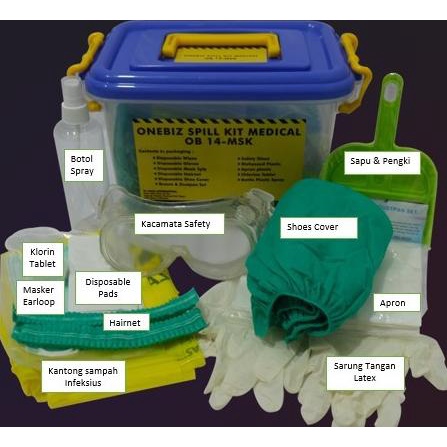 ONEBIZ SPILL KIT MEDICAL/SPILL KIT STERIL/SPILL KIT RUMAH SAKIT MEDIS