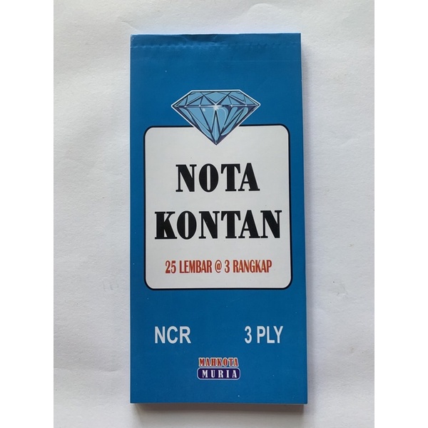 

NOTA RANGKAP 3, NOTA NCR, UKURAN LEBIH PANJANG DAN KOLOM LEBIH BANYAK