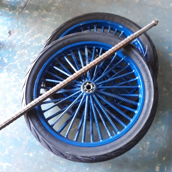 RODA GEROBAK Ruji Besi18 Ring 17inch Roda Kastor Ban Gerobak