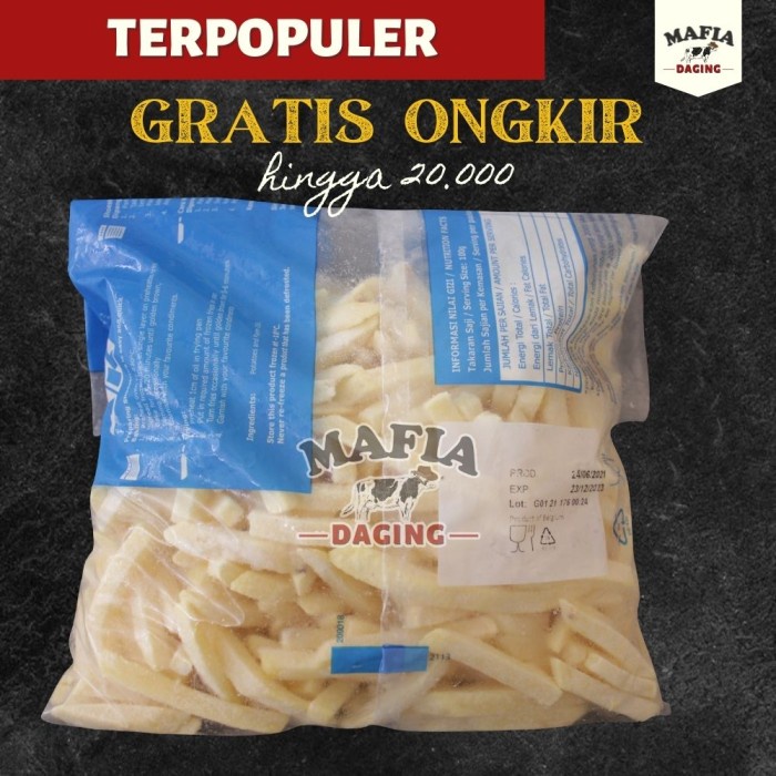

Kentang Goreng French Fries Premium Impor Belgia 1 kg