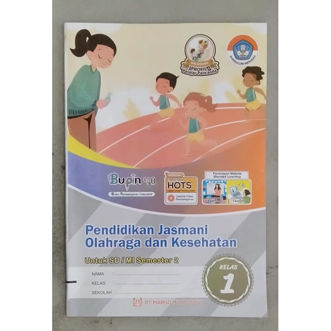 Jual Buku LKS Kurikulum Merdeka Bupin4.0| Pendidikan Jasmani Olahraga ...