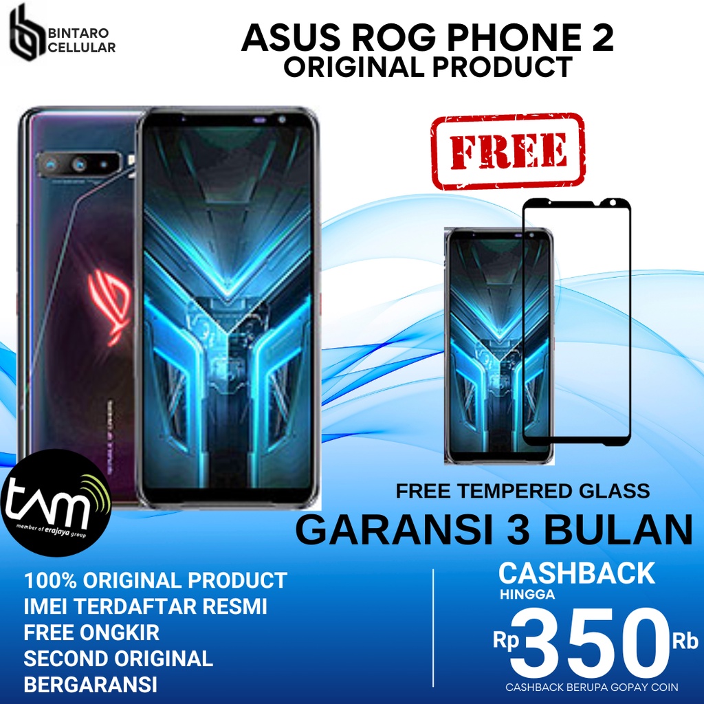 Jual Asus Rog Phone 3 2 5g 8gb 128gb 12gb 256gb Garansi Resmi Tam 8gb