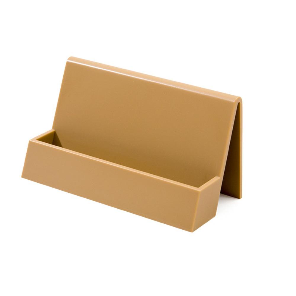Kotak Kartu Nanas Portable Perlengkapan Rumah &amp; Kantor Desktop Organizer Card Display Stand