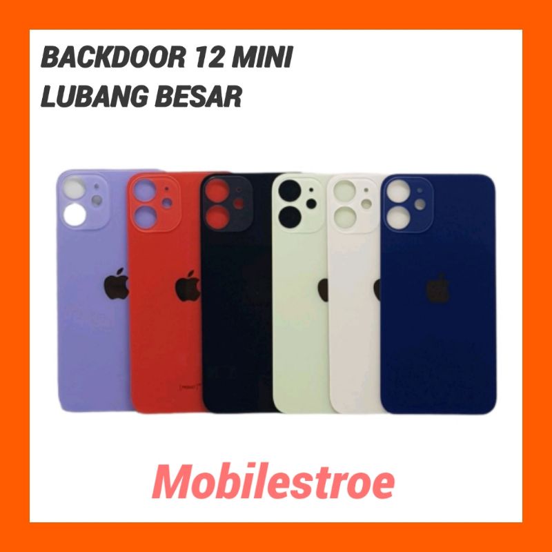 KACA BACKDOOR PART BACKGLASS 12 MINI LUBANG BESAR (SPAREPART BACKDOOR BUKAN CASING)