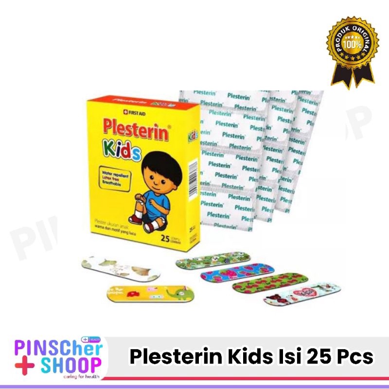 Plesterin Kids Onemed Isi 25 Pcs Motif Kartun