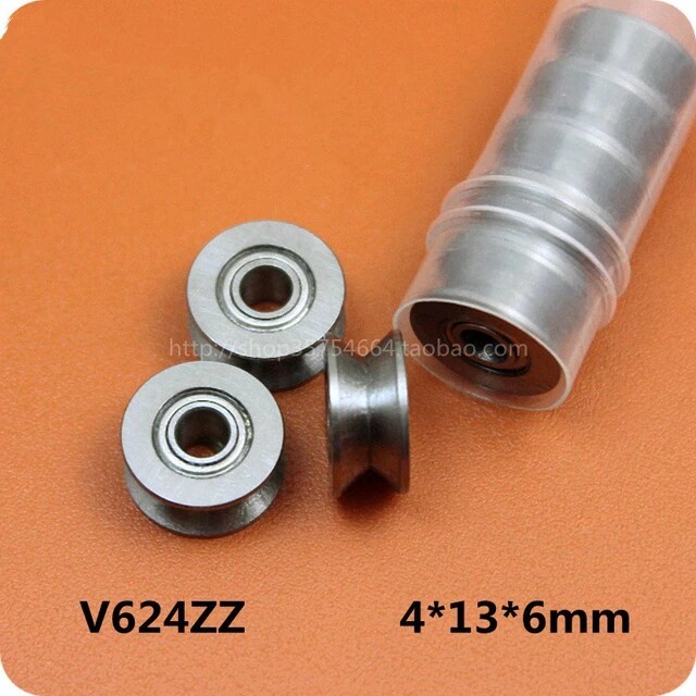 roller ball V624ZZ diameter 4mm pulley ball bearing