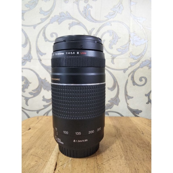 Lensa canon 75-300 mm