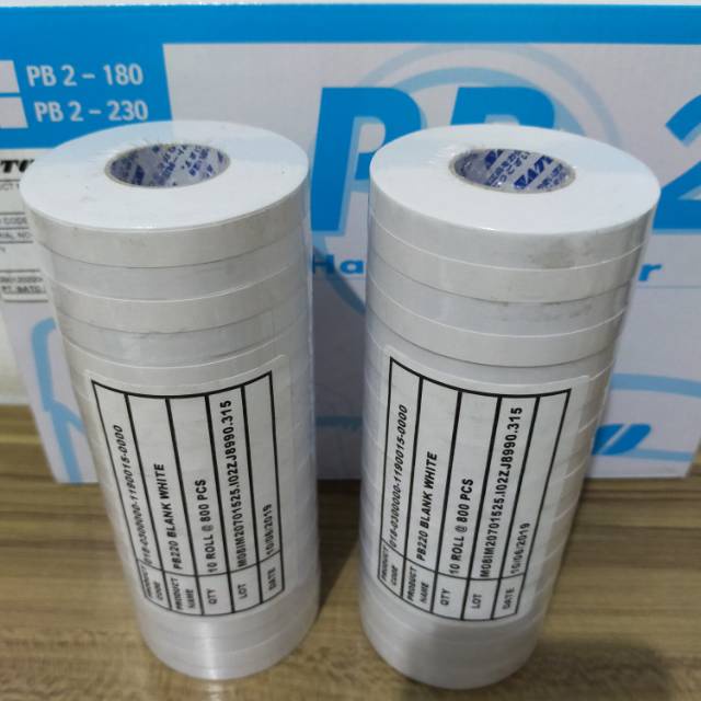 

KERTAS LABEL SATO PB230 / PRICE LABEL SATO PB230 / ISI LABEL SATO PB230