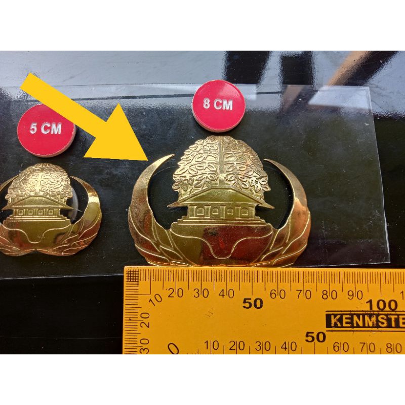 PIN LENCANA KORPRI UKURAN TERBESAR 8;CM