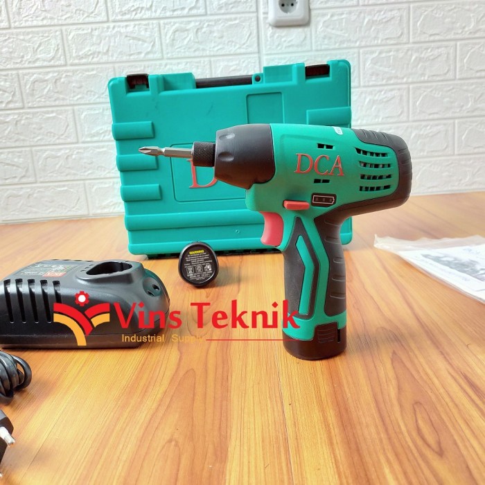 Mesin Bor Obeng Baterai Impact Driver Adpl02-8E Dca Adpl 02-8 E