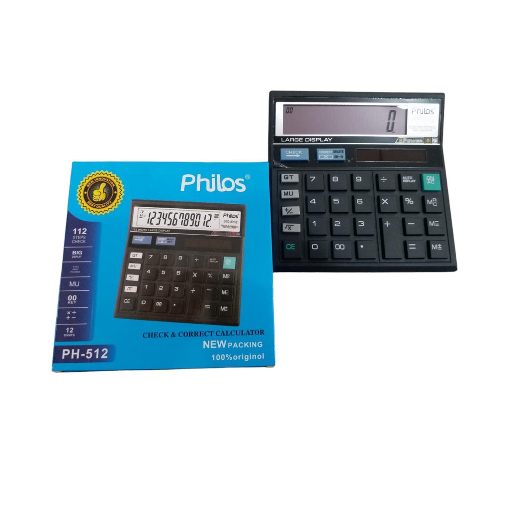 

KALKULATOR PHILOS PH 512 /CALCULATOR PHILOS PH 512