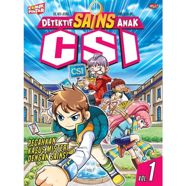 ✿ BISA COD✿ KOMIK PINTAR : DETEKTIF SAINS ANAK CSI 01 - PECAHKAN KASUS MISTERI