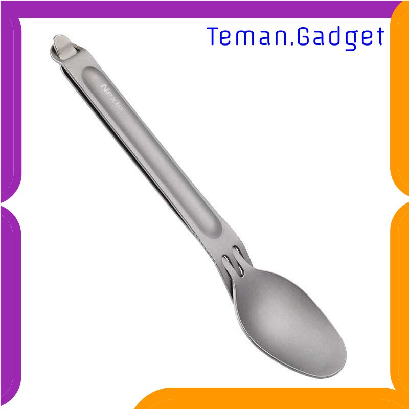 TG - DPR NexTool Sendok dan Garpu Camping Separable Portable Titanium - KT5525