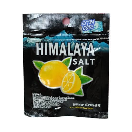 

HIMALAYA SALT MINT CANDY - LEMON FLAVOUR (15G) FREE ONGKIR