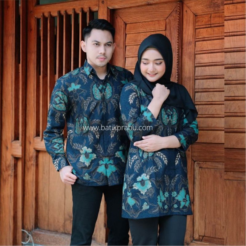 Batik Pasangan Couple sarimbit Batik Pria dan Wanita Batik Seragam G21