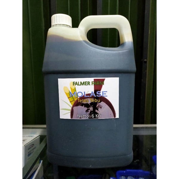 

MOLASE MOLASES TETES TEBU MURNI ASLI 6KG 6 KG JERIGEN