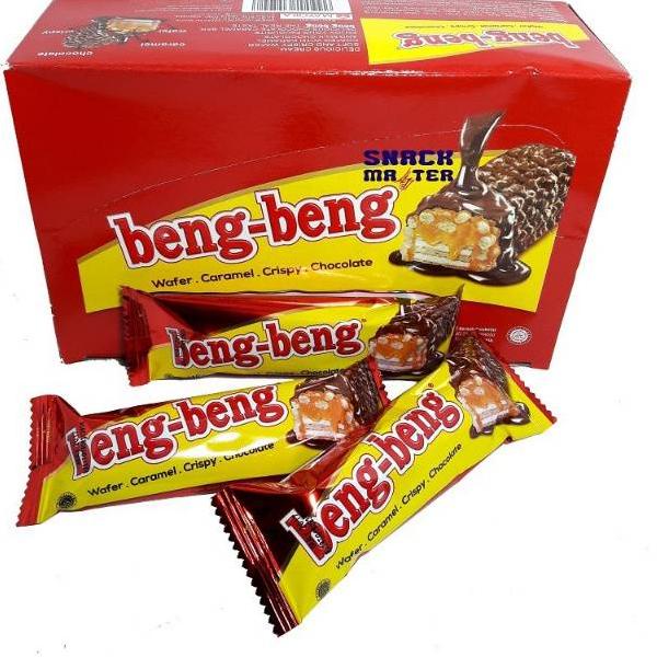 

Motif Terkini.. Beng Beng Chocolate Crisp Wafer - Netto 17 bks x 25 gr TKR