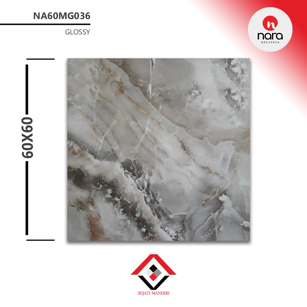 granit 60x60 - motif marmer - nara NA60MG036
