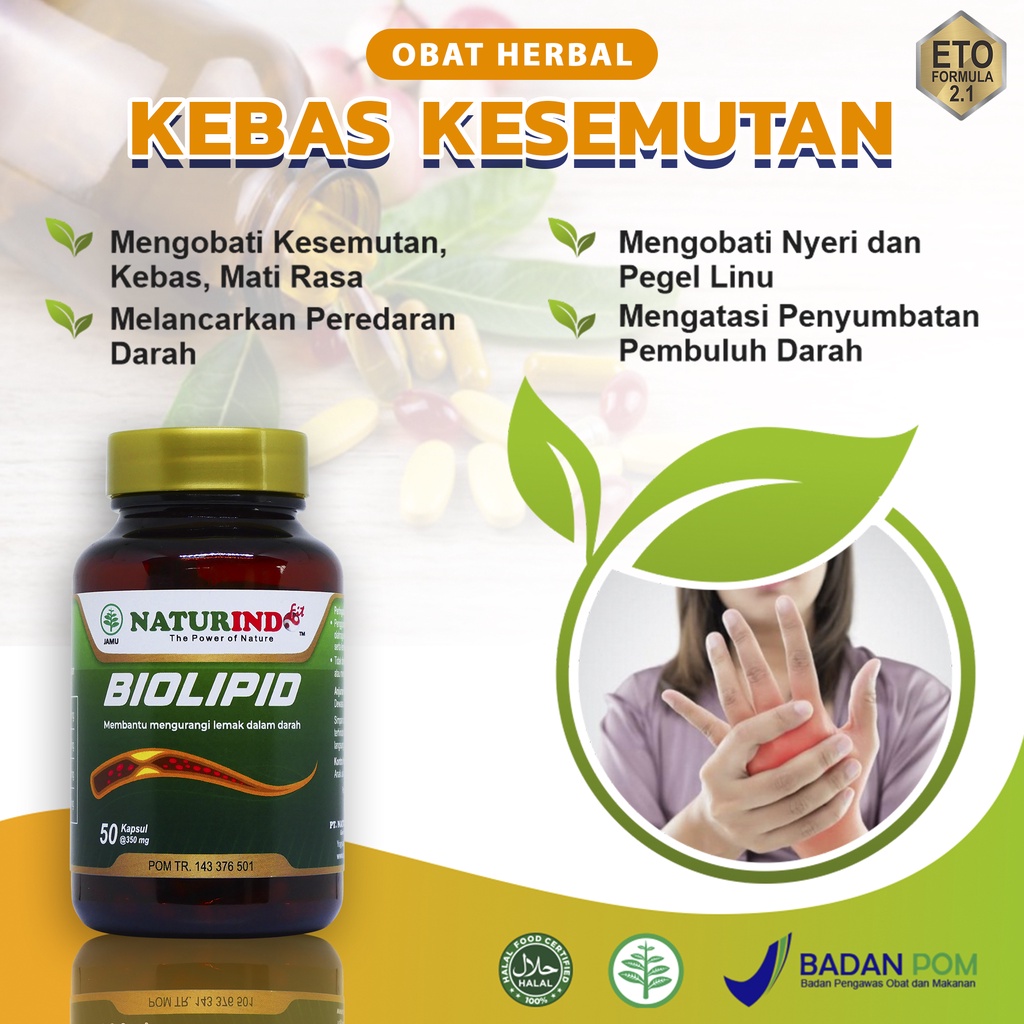 Obat tangan kaki kesemutan kebas keram kram jamu ampuh herbal