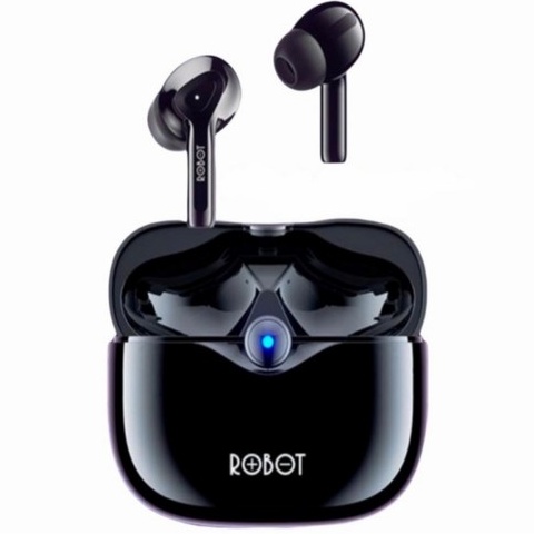 Robot TWS Wireless Earphone Airbuds T30 Original BT 5.3 True Wireless Headset Bluetooth Earbuds