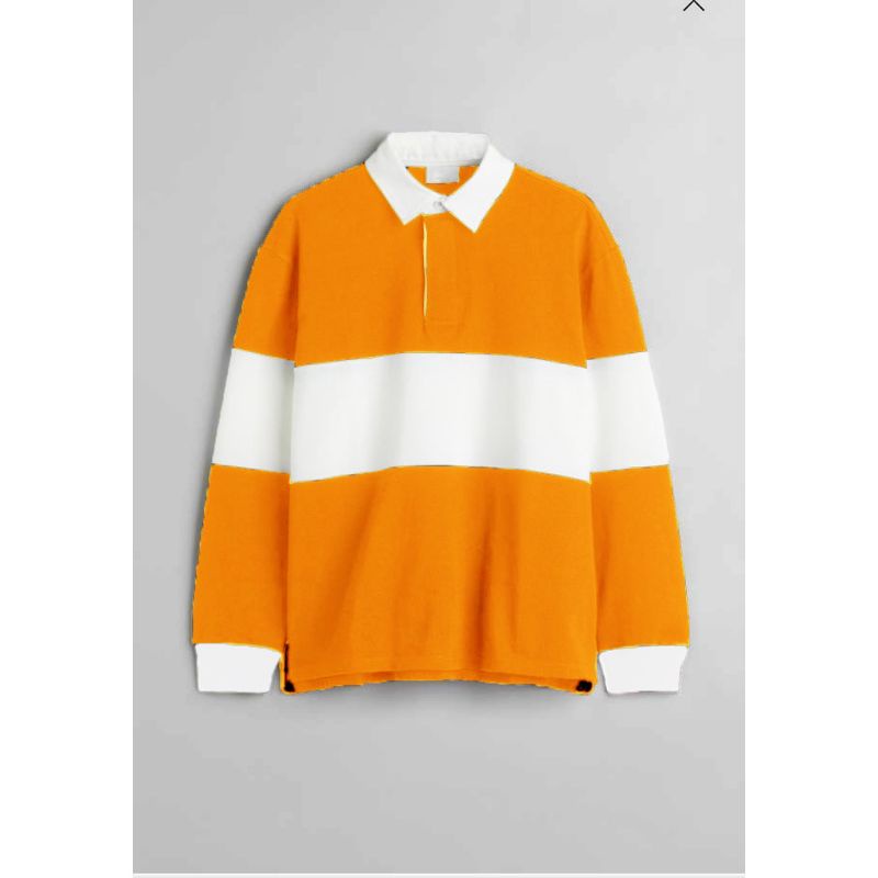 KAOS OVERSIZE PRIA WANITA RUGBY SWEATSHIRT