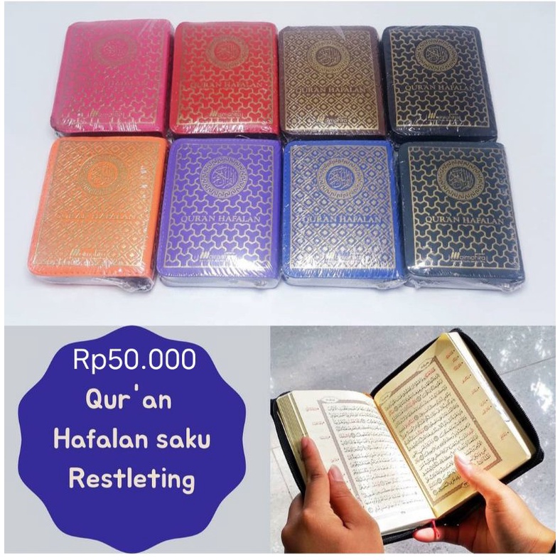 Quran Hafalan Saku Resleting