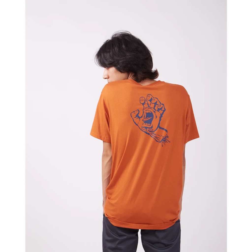 Santa Cruz Screaming Hand Mono Ginger Tee