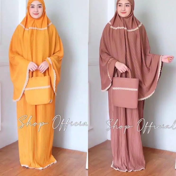 {MBL.21De22в} RA MURAH MUKENA PLISKET/ MUKENA DEWASA/ MUKENA WANITA/ MUKENA MURAH/ MUKENA PLISKET HY