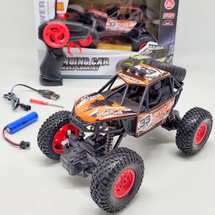 MOBIL REMOTE KONTROL RC JEEP ROCK CRAWLER SUPER HIGH SPEED CLIMBING