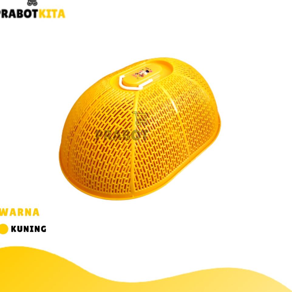 {IRR.22De22ᴷ} Tudung Saji Plastik Besar & Medium - MKW / Penutup Makanan / Tudung Bulat Oval Bukan L