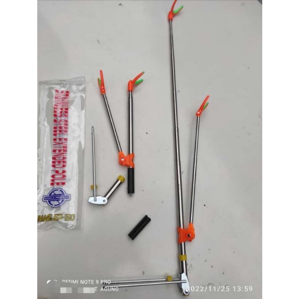 Jagrak Pancing Tegek Stainless