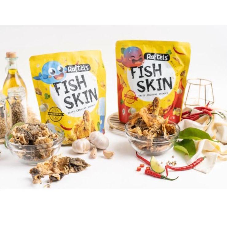 

⁂Ready Stok⋆ Raftels - Fish Skin - Keripik Kulit Ikan - Crunchy - Gurih - 75gr 76