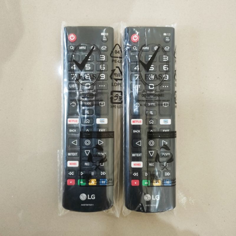 REMOTE REMOT TV LG SMART TV AKB75675311 ORIGINAL ASLI