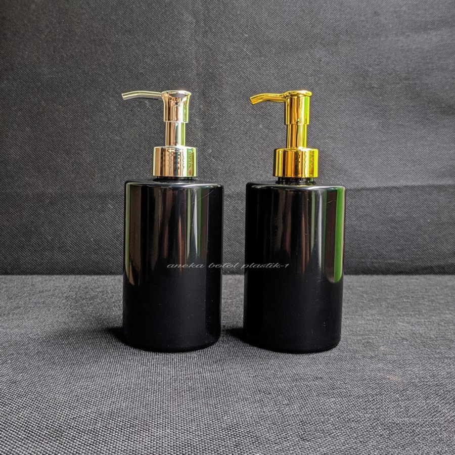 Botol Pump 250ml / Botol Pump 250ml Hitam Pump Luxury
