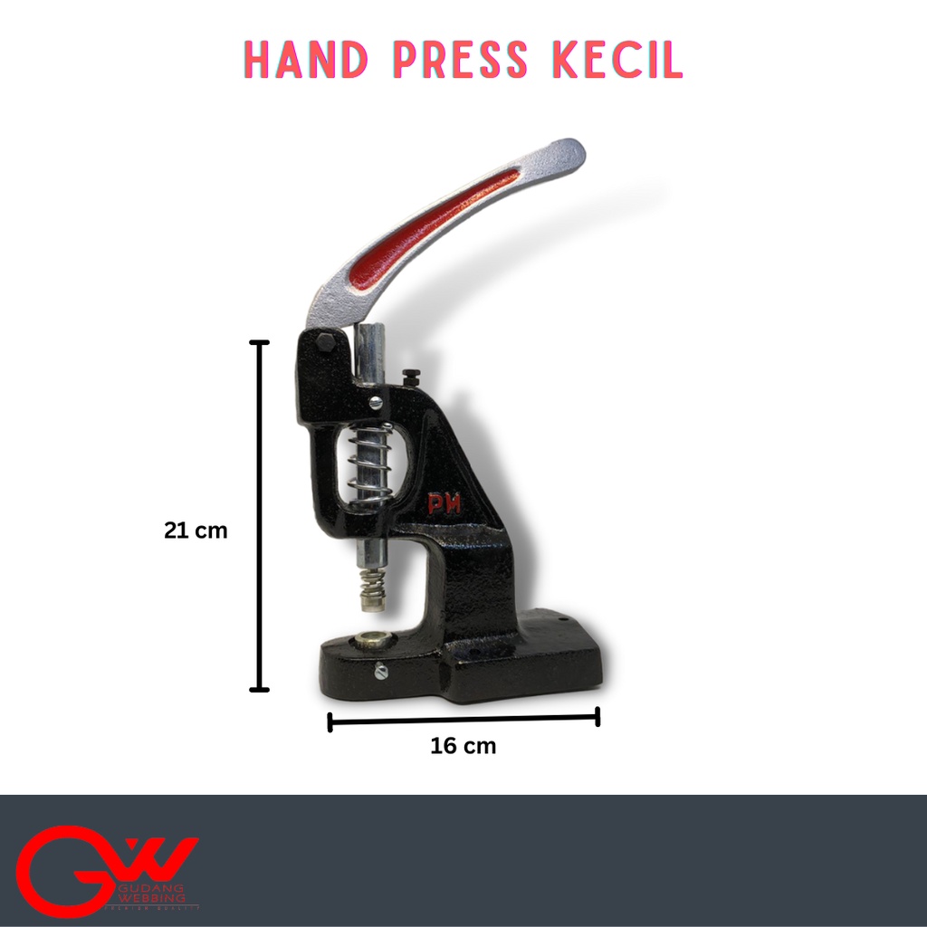 HANDPRESS KECIL / HANDPRESS KANCING / ALAT PRESS MATA AYAM