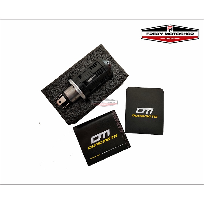 DUROMOTO M2 PRO M2PRO Lampu Led Headlamp Motor Mobil Soket H4