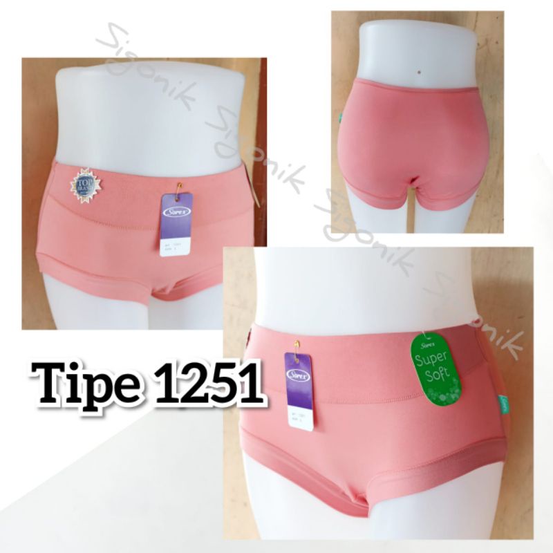 CD Celana Dalam Wanita Dewasa Seamless M L EL/XL QL/XXL Sorex1251  Perempuan Cewek Jumbo Big Size Nyaman Adem Super Soft Sigonik