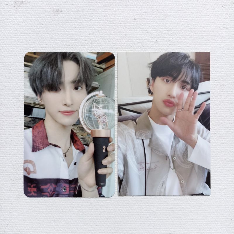pc photocard seonghwa ateez ls lighstick diary