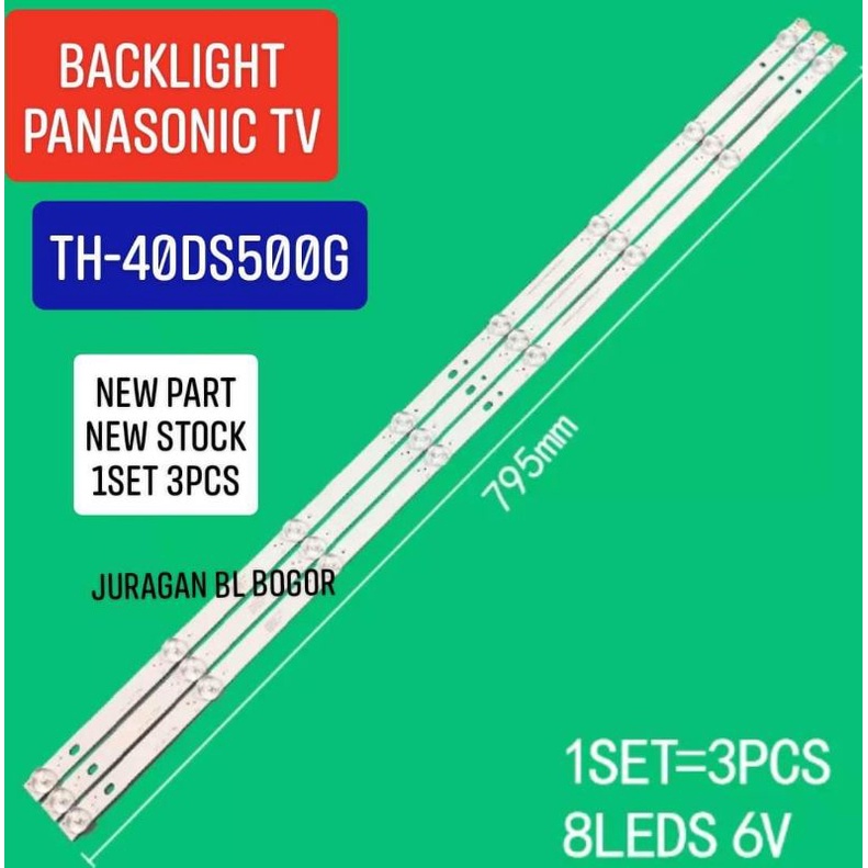 LAMPU LED BL BACKLIGHT TV PANASONIC TH-40DS500G 40DS500G 40ds500