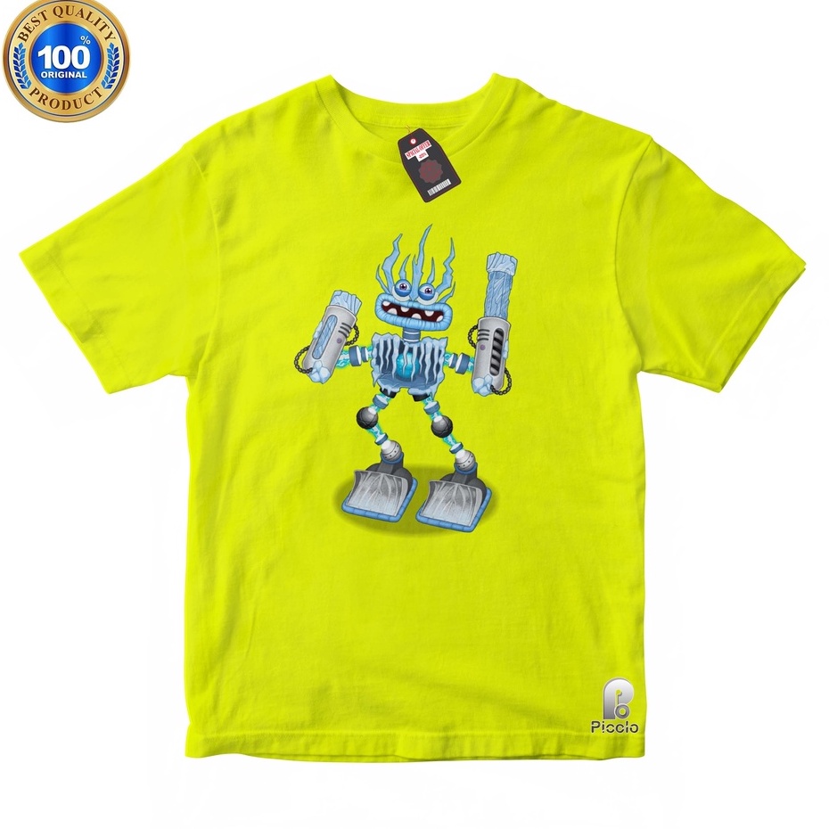 BAJU ANAK KAOS ATASAN ANAK MOTIF EPIC WUBBOX MY SINGING MONSTER UNISEX Bahan COTTUN (FREE NAMA)